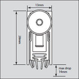 Threshold Seal/Acoustic Drop seal