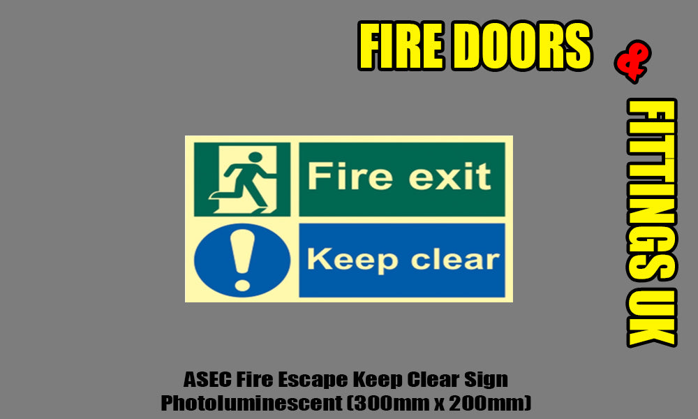 Fire Exit Sign